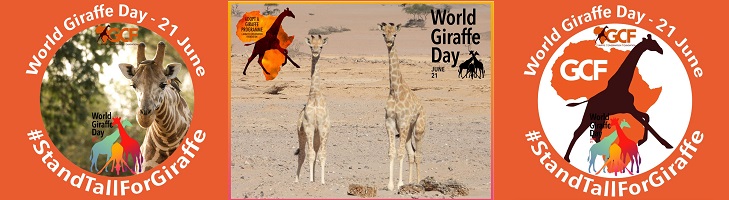 ondersteunt giraffen dag