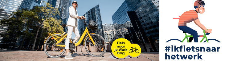 het doel van afbeelding is ondersteuning van nationale fiets naar je werk dag