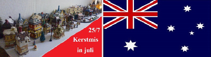 uitlichten kerstmis in juli