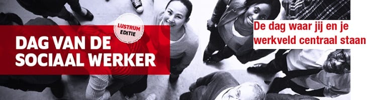 foto ondersteunt dag van de sociaal werker