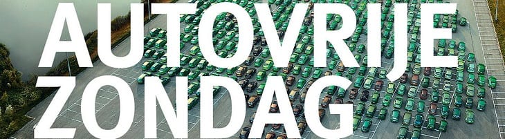 afbeelding dient ter ondersteuning van autovrije zondag