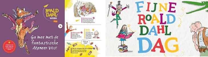 foto ondersteunt roald dahl-week