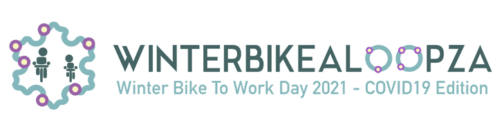 afbeelding versterkt fiets naar je werkdag in winter