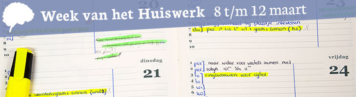 afbeelding versterkt week van het huiswerk