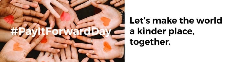 afbeelding versterkt pay it forward day