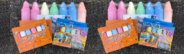 afbeelding versterkt stoepkrijtdag