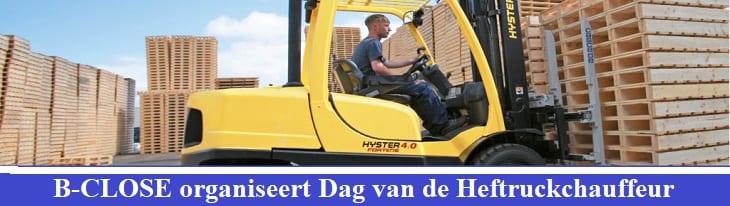 afbeelding versterkt dag van de eftruckchauffeur