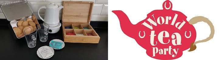 afbeelding versterkt theekransje
