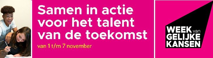 afbeelding versterkt Week van Gelijke Kansen