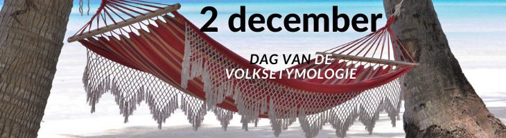 afbeelding versterkt dag van de hamaca Volksetymologie