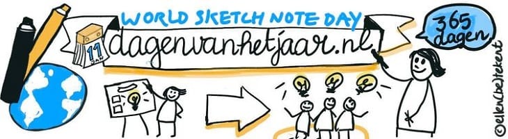 afbeelding versterkt sketchnote dag