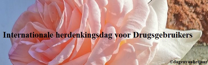 afbeelding versterkt herdenkingsdag voor Drugsgebruikers