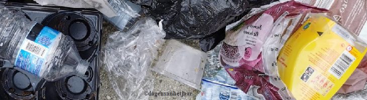 afbeelding versterkt plastic tas vrij dag
